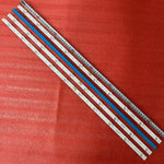 bande lumineuse led blanc bleu moderne connecteurs électriques 70mm 80mm