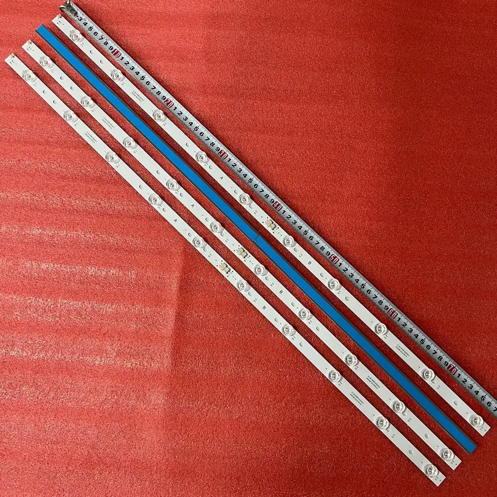 bande lumineuse led blanc bleu moderne connecteurs électriques 70mm 80mm