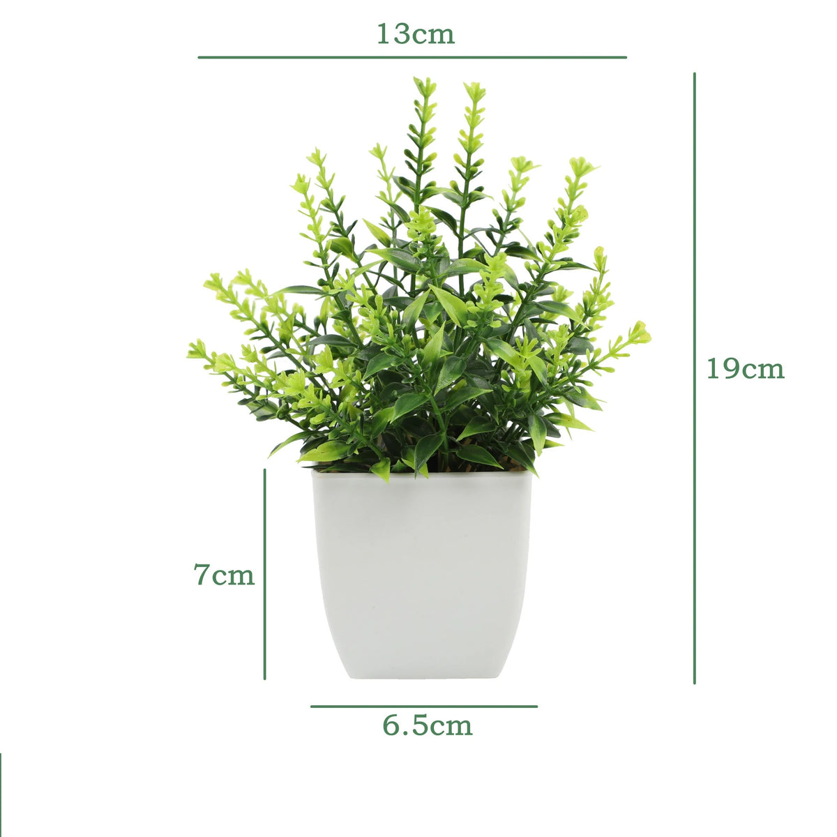 décoration intérieure plante artificielle eucalyptus bonsaï vert feuilles fines moderne sans entretien pot blanc