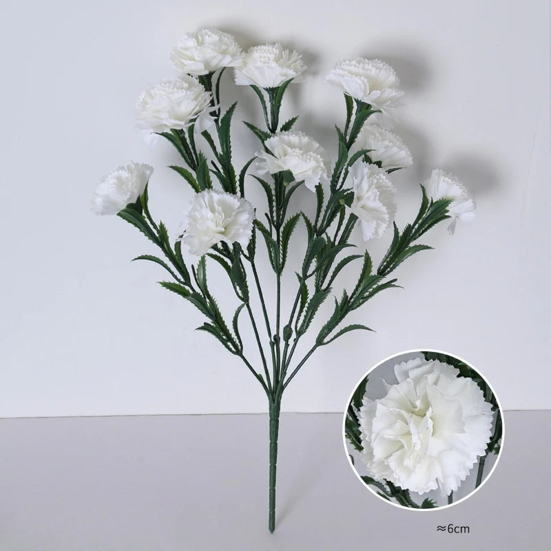 bouquet fleurs artificielles soie moderne blanc rose rouge bleu intérieur mariage anniversaire decoration