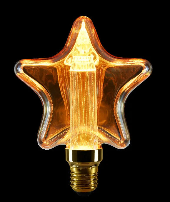 ampoules led décoratives vintage filaments dorés opaques 220v 249 lumens doré ambre echangement e27