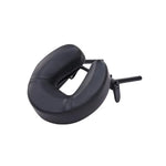 support massage multi position noir simili cuir velcro réglable face bas lit spa maison