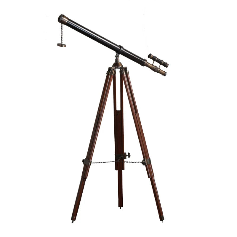 décoration vintage nautique télescope métallique trépied réglable haute qualité chambre salon