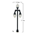 lampe miniature artificielle noire décoration maison bricolage artisanal classique moderne chambre