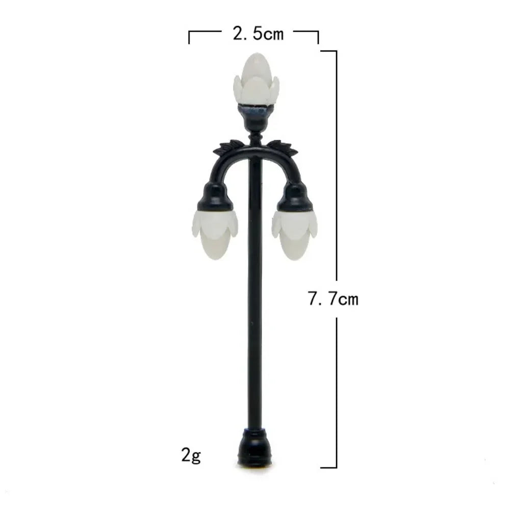 lampe miniature artificielle noire décoration maison bricolage artisanal classique moderne chambre