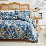 Housse de couette 240x260 cm avec taies d'oreiller - Ensemble literie coloré en polyester