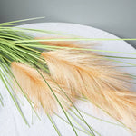 décoration intérieure plumes artificielles blanc vert bleu rose beige naturel opaque maison fête anniversaire