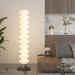 lampe sol moderne blanc rayures horizontales 220V 10~15 sources lumineuses