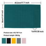 tapis bar silicone perforé moderne noir gris rose blanc perforations respectueux environnement