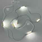 éclairage led kit lego blanc noir lumière chaude froide modules connecteurs usb câble fils