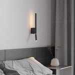 lampe murale moderne minimaliste fixée mur source led noir blanc