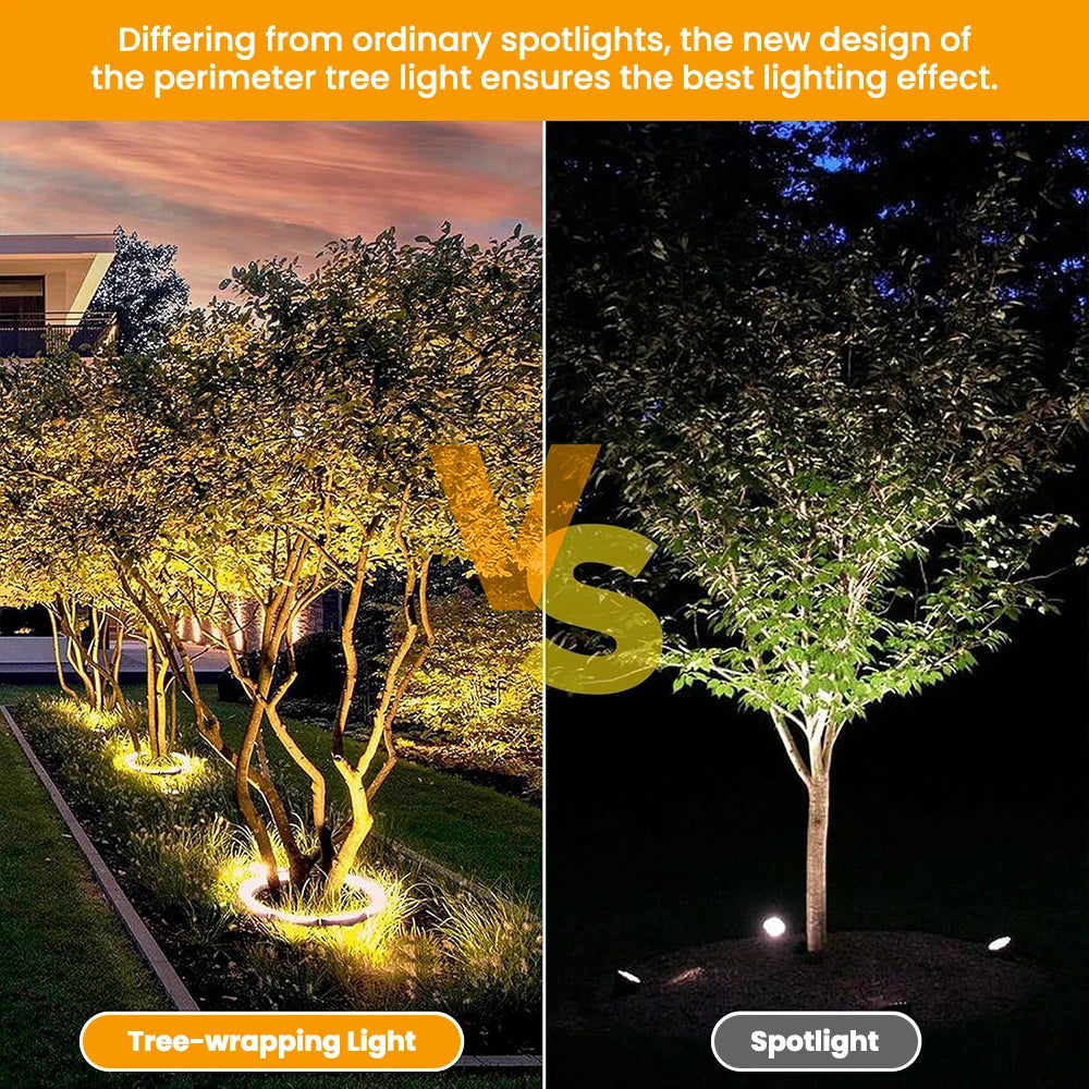 projecteur led extérieur arbre noir ip65 moderne lumiere blanche contemporain aluminium 11w 249lm