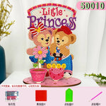 puzzle diamant multicolore dessins animés décoration artisanale pleine peinture spécial enfants anniversaire festive winnie