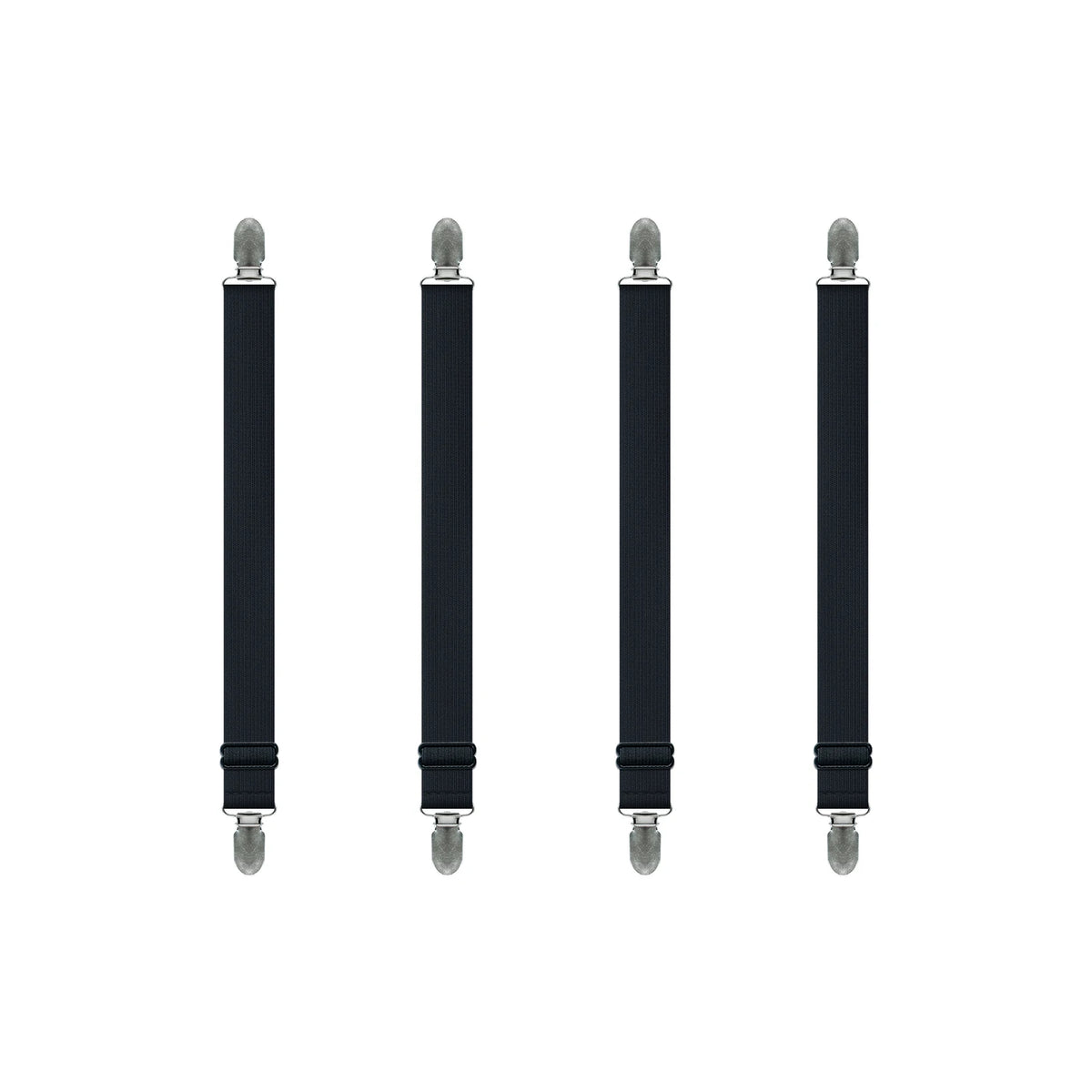 attaches drap noir blanc clips ressorts tissu lisse ajustables utilitaires chambre coucher fournis clips