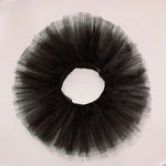 Jupe tutu tulle opaque classique multicolore adulte princesse plissée mini dài dessus genou