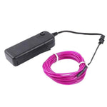 fil lumineux flexible multicolore adhésif occasion fête moderne commande batterie incluses