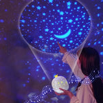 projecteur nuit led étoiles lunes poissons coraux arc ciel