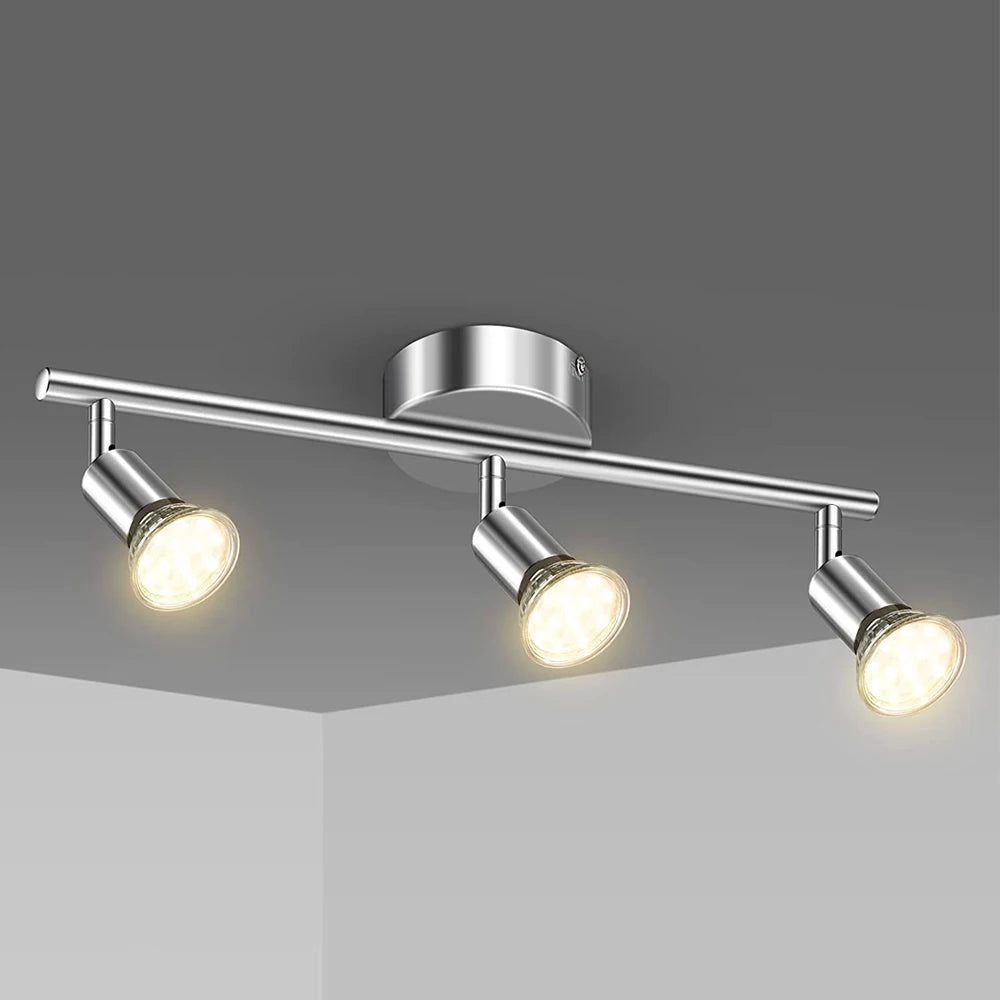 Spot LED moderne argenté fixé mur éclairage quotidien ampoules LED flux lumineux 249 2000