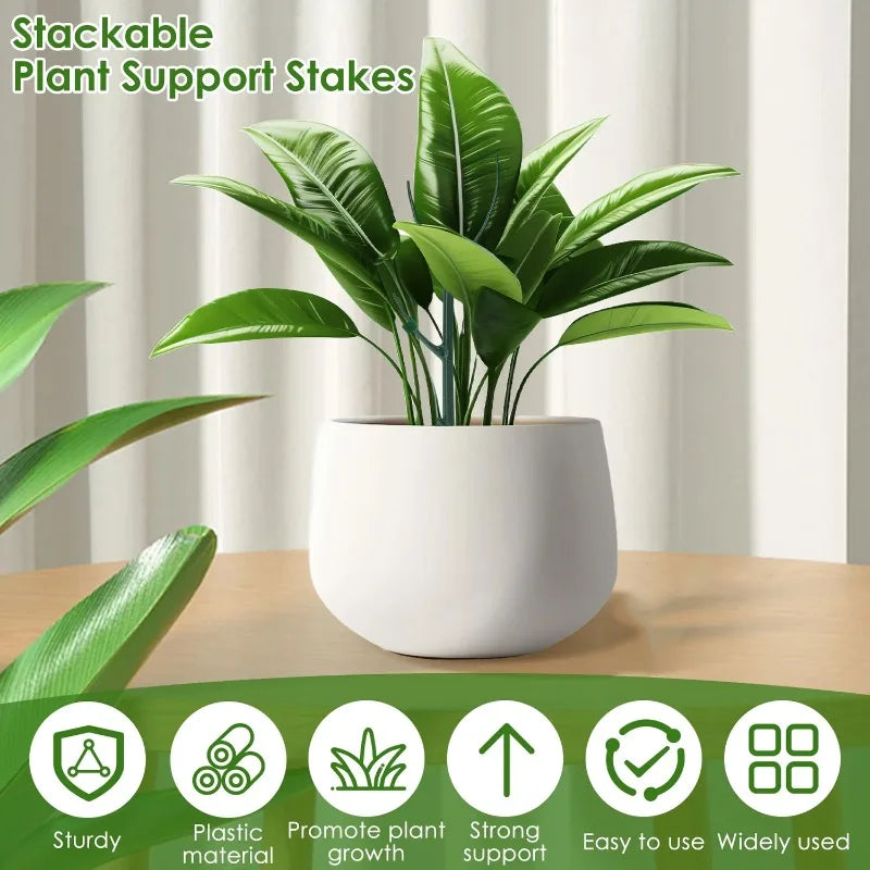 supports plantes vert foncé moderne 30 pièces jardin fleurs grimpantes bonsaï