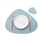 tapis table moderne tapis cuisine 45x37cm sous verre 13x11cm bleu marine gris rouge