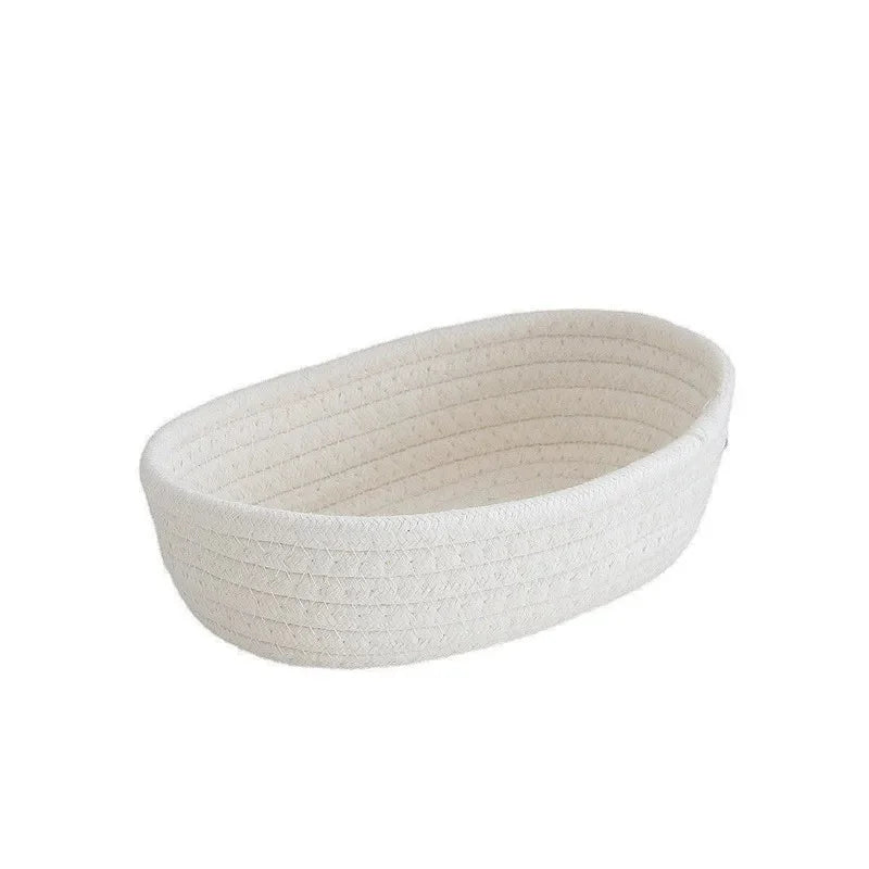 paniers rangement tressés rotin blanc gris boîtes stockage éco responsable utilisation multiple moderne rustique
