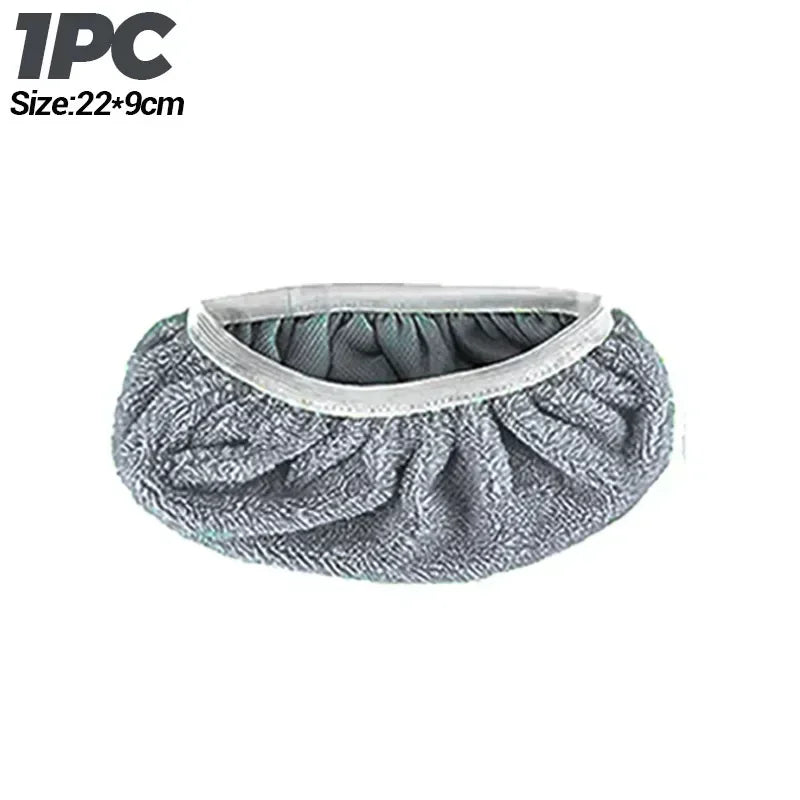 tampon microfibre vert doux absorbant clip pratique nettoyage sol meubles humidification écologique rechargeable