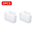 organisateur porte réfrigérateur transparent clips compartiments rangement PP PS moderne pratique
