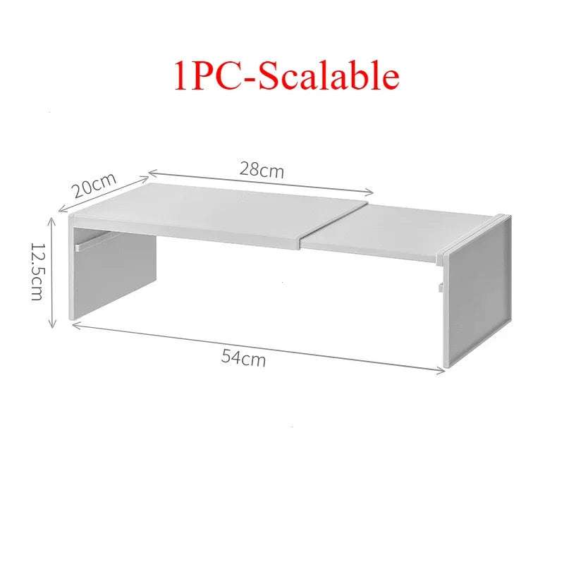étagères modulaires blancs clips multifonctionnelles rangement cuisine vaisselle épices minimalistes