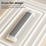 plafonnier led blanc moderne minimaliste ventilation grille diffusion lumière chambre salon