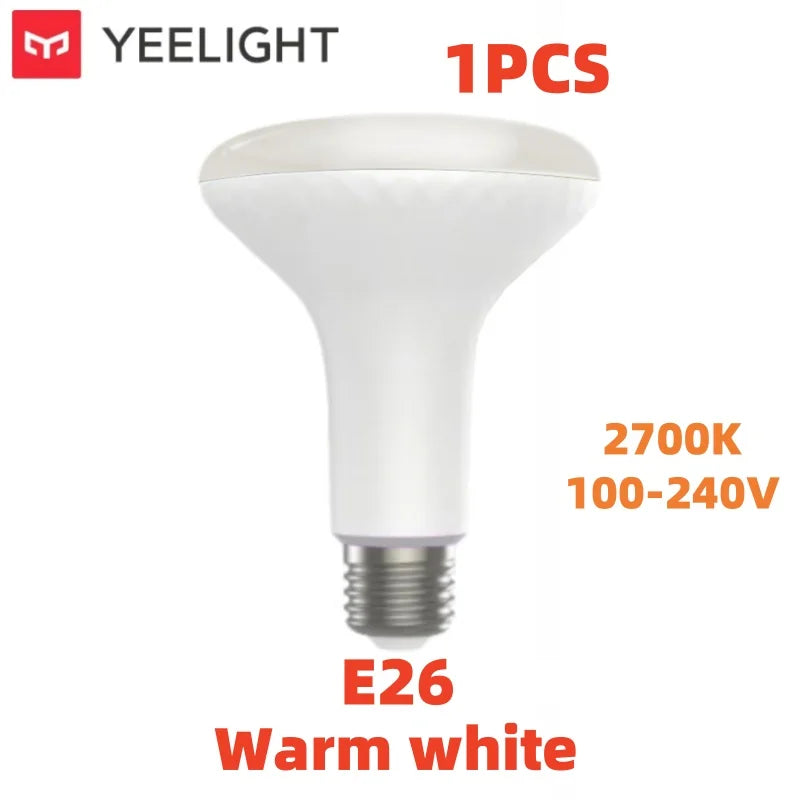 ampoule led intelligente e26 blanc moderne technologique commande vocale wifi couleur lumiere ambre 1700k