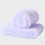 feuilles coton nuageux pelucheuses décoration festive blanches roses jaunes bleues douces 20x80cm