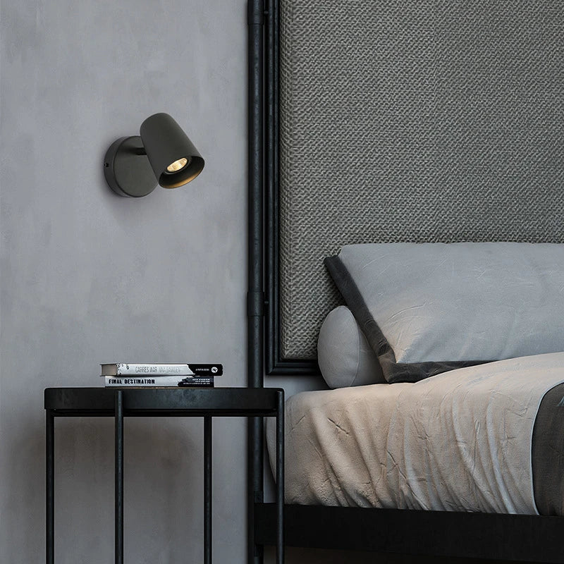 applique murale moderne minimaliste bronze noir blanc éclairage quotidien chambre cuisine salle manger étude