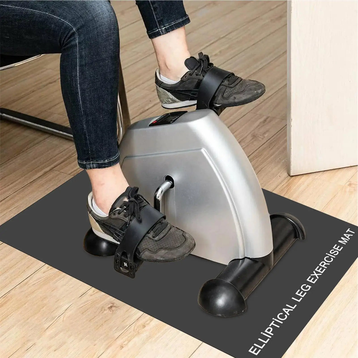 tapis antidérapant protection exercices jambes machine elliptique sol antidérapage eva utilitaire maison sport minimaliste