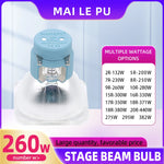 projecteur scène blanc bleu transparent moderne 260W 9R 220V DMX