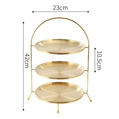 support desserts blanc doré vintage assiettes dentelle élégantes gâteaux crème glacée