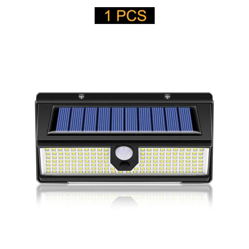 lampe solaire murale détecteur mouvement ip65 led couleur multiple moderneextérieur