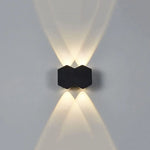 applique murale led noir contemporaine ip65 adhésive 110 240v 249 2000lm