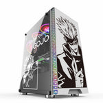 autocollants graphiques anime gojo yuji blanc noir décoration boîte rangement modernes stickers opaques