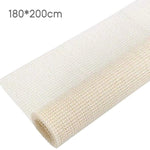 tapis tressé alvéolaire protection matelas crème minimaliste 40x40cm 50x50cm 50x80cm 60x60cm 70x140cm