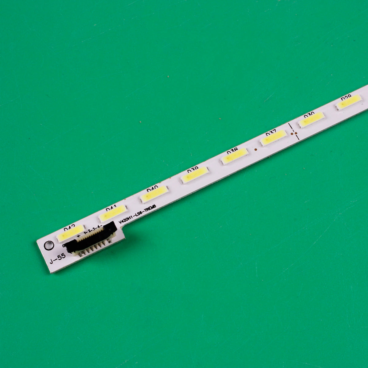 ruban led blanc adhésif moderne connecteur souder ligne led uniforme opacité