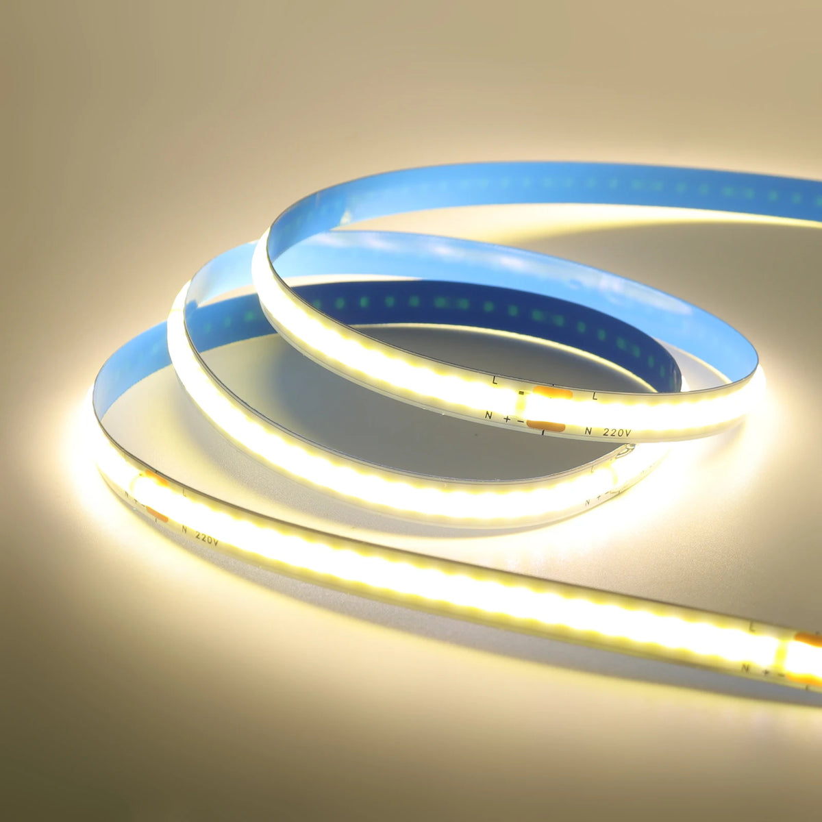 ruban led cob jaune bleu 3000k 4000k 6000k 240leds adhésif moderne chambre