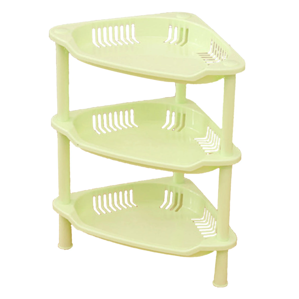 étagère modulaire salle bain niveaux rangement moderne réutilisable plastique sans BPA rose bleu vert