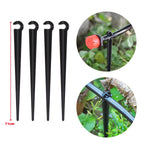 supports d'irrigation goutte goutte clips tuyau 47mm pots plantes irrigation pratique robuste clips noirs