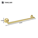 accessoires salle bain doré porte savon porte savonnette porte serviettes moderne minimaliste
