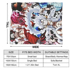 tapis dessin animé personnages demon slayer moderne rose noir enfant salon 100x150cm