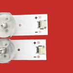 bande led blanc moderne 740mm 11 diodes connecteur électrique 3v