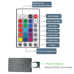 projecteur led rgb 100w ip66 moderne noir télécommande effets lumineux