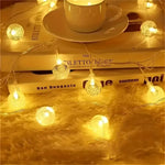 guirlande lumineuse multicolore translucides 10 20 40 led usb portative festive moderne clips fixation