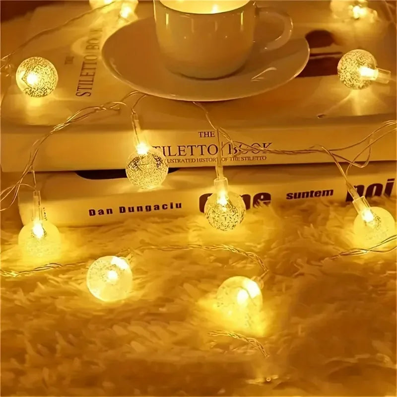 guirlande lumineuse multicolore translucides 10 20 40 led usb portative festive moderne clips fixation