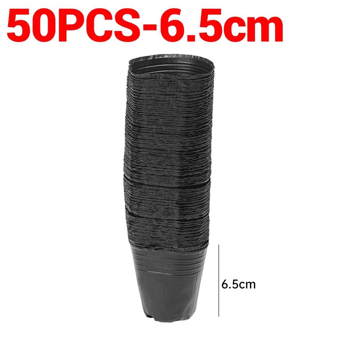 pots fleurs noirs opaques bacs pépinière plastique simples utilitaires plantes 13 10 cm